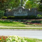 Cobblefield neighborhood sign in Gainesville FL