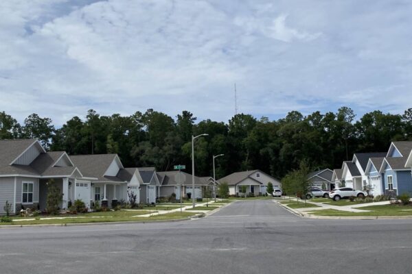 Homes in Gainesville's Grand Oaks neighborhood