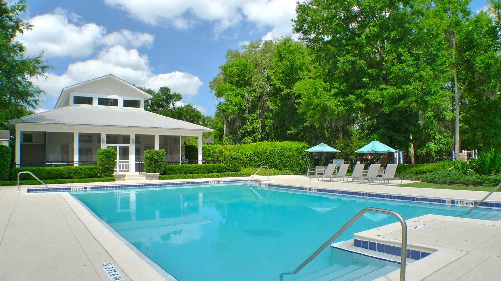 Town of Tioga is a pool neighborhood in the Gainesville area