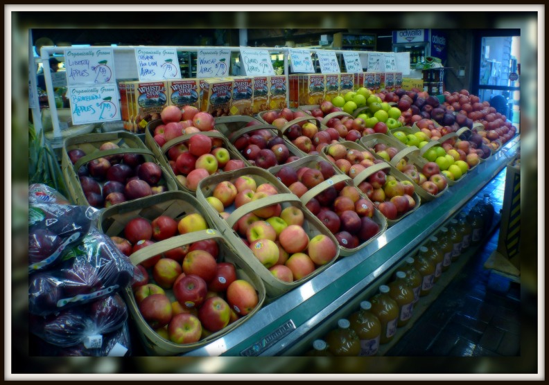 Produce in Wards supermarket