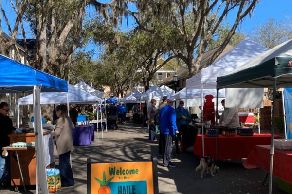 Haile Village Farmers Market in Gainesville FL