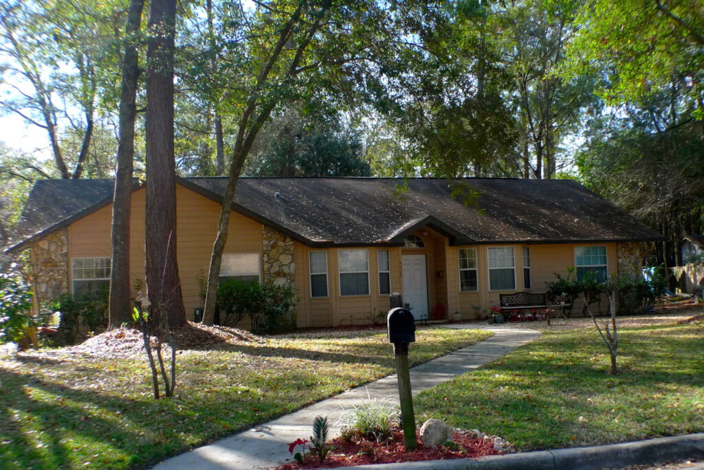 Home in Kimberly Woods neighborhood in Gainesville Florida